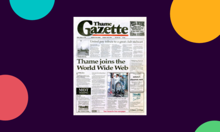 Thame joins the world wide web – original launch article