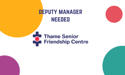 Deputy manager thame senior friendship centre