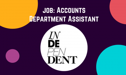 Accounts Department Assistant