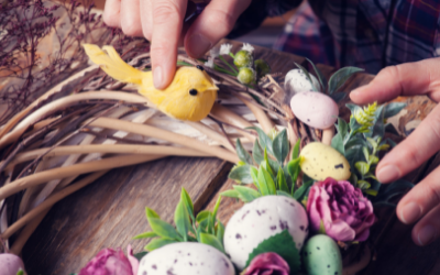Easter craft ideas Easter Wreath