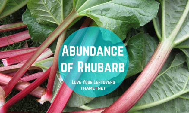 Abundance of Rhubarb