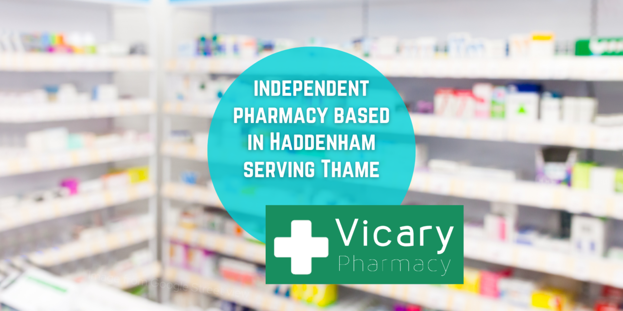 Independent pharmacy based in Haddenham providing services in Thame