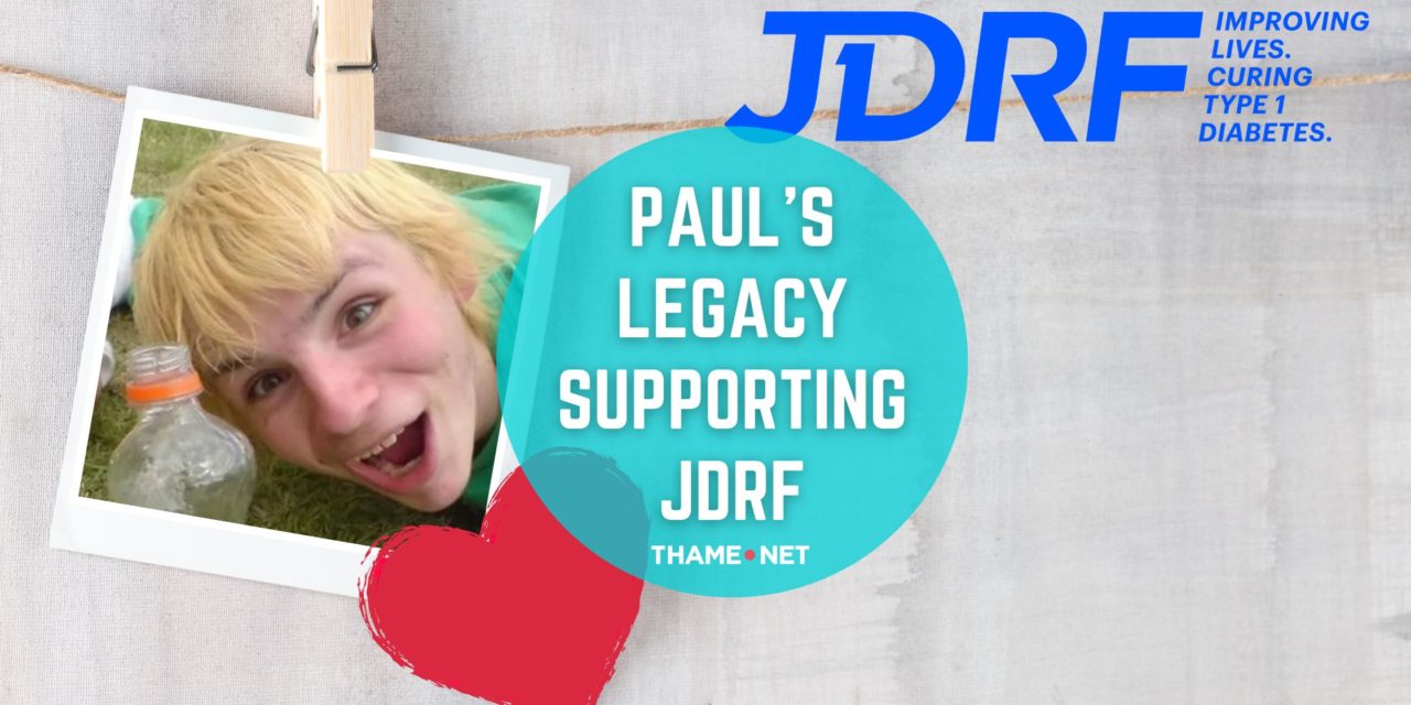 Paul’s Legacy, Fundraising for JDRF