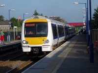 Chiltern Railway's train at Haddenham & Thame parkway