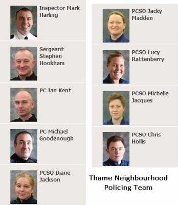 Thame's Neighbourhood Policing team