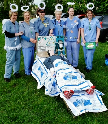 The Angels Medic team from Thame Community Hospital