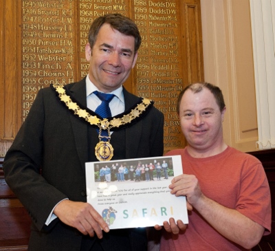 The Mayor with Dean from Safari