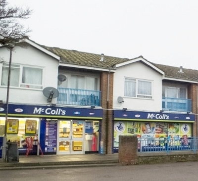 McColl's in Banks Parade, Haddeham. Photo courtesy of Keith Milmer & Haddenham.Net