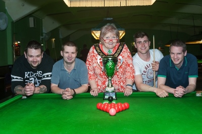 L to R in the picture: Andrew Posey, Ben Mawby, Jeannette Matelot Green, Sam Misseldine, Robert Sellwood  (Photo: Nick White)