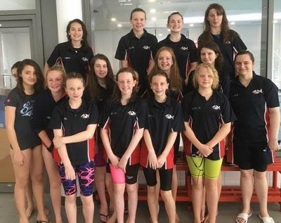 Thame Swimming Club's Girls team