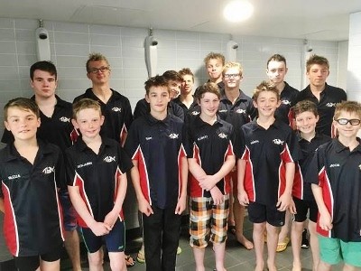 Thame Swimming Club's Boys team