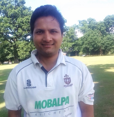 Honey Garg, top scorer for TTCC's 1st XI