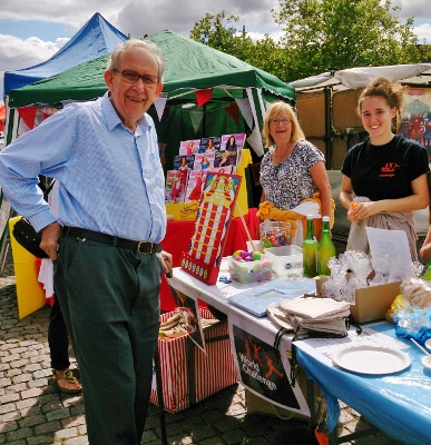 Retiree, Mr Norman Brand of Thame, until recently a stalwart volunteer at the Thame & District day Centre