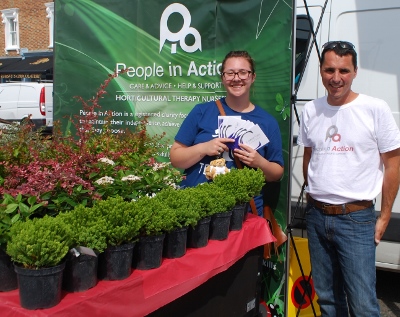 People in Action provide Horticultural therapy for people with leaning difficulties 