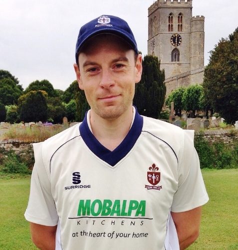 Sam Lachlan who top-scored for the 1sts and took one wicket