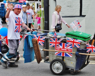Alan Tipping, pictured during Thame Carnival procession last June